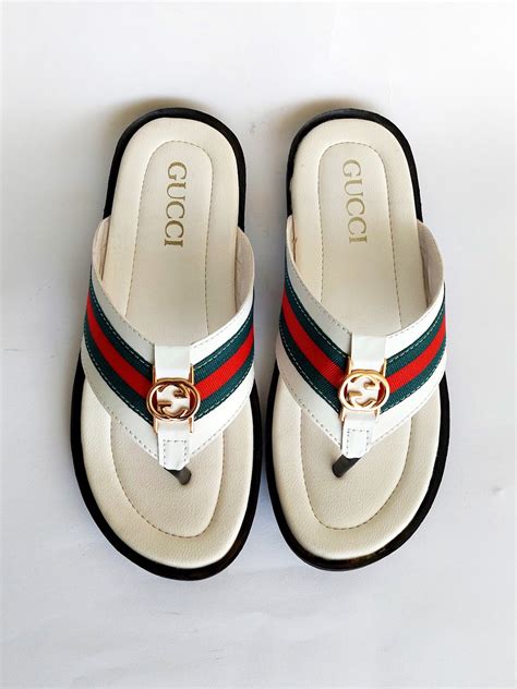 gucci slippers con logo|gucci slippers for men.